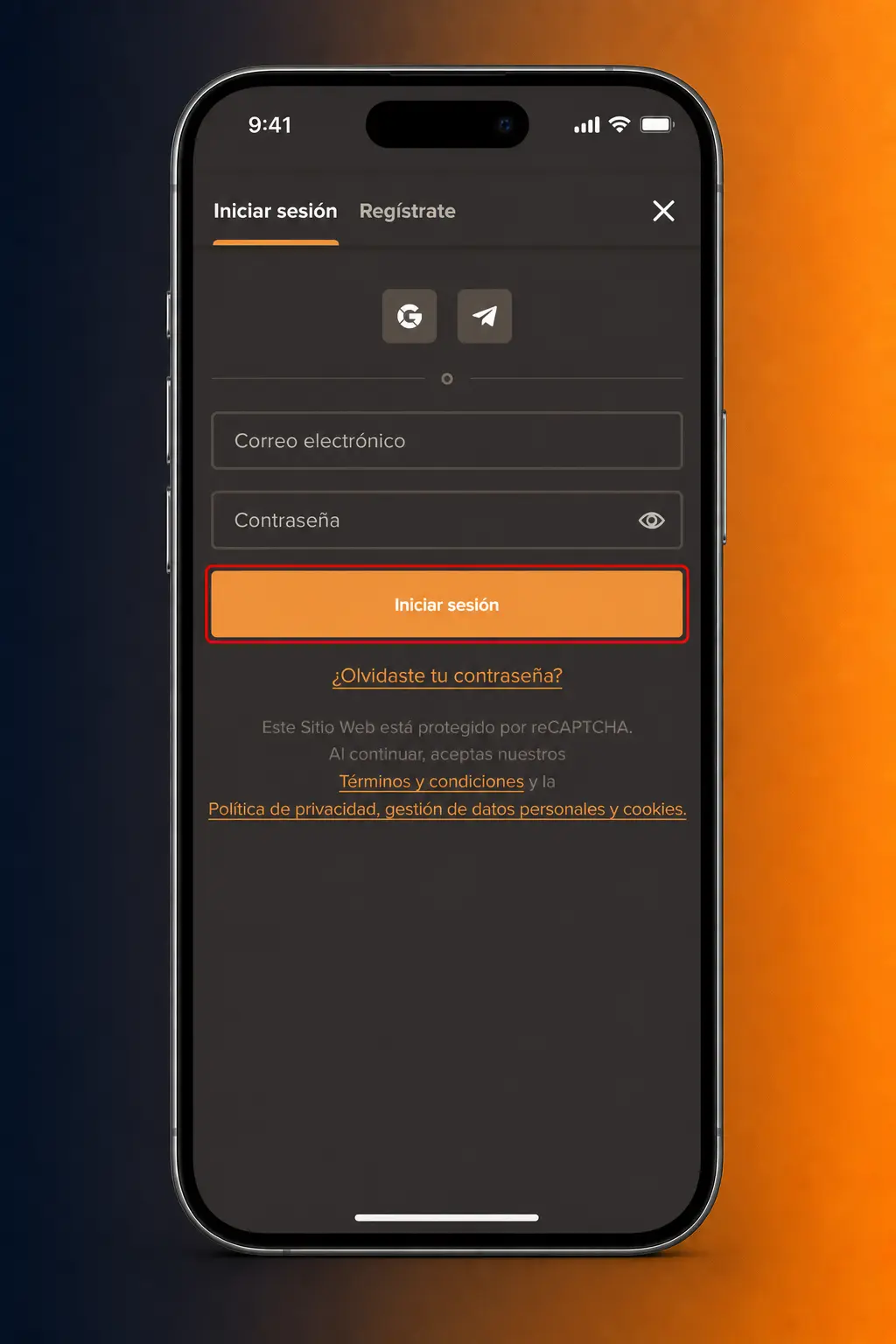 Guía visual para iniciar sesión en SOL Casino por app en 5 pasos con usuario, contraseña y doble autenticación