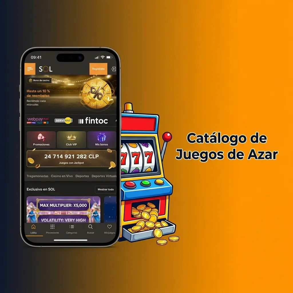 Catálogo de juegos de azar con tragamonedas, mesas de cartas, casino en vivo y bonificaciones semanales.