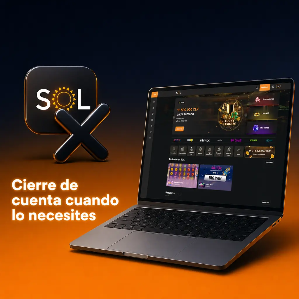 Usuario solicita cierre de cuenta en plataforma, revisando saldo, bonos y retiros pendientes