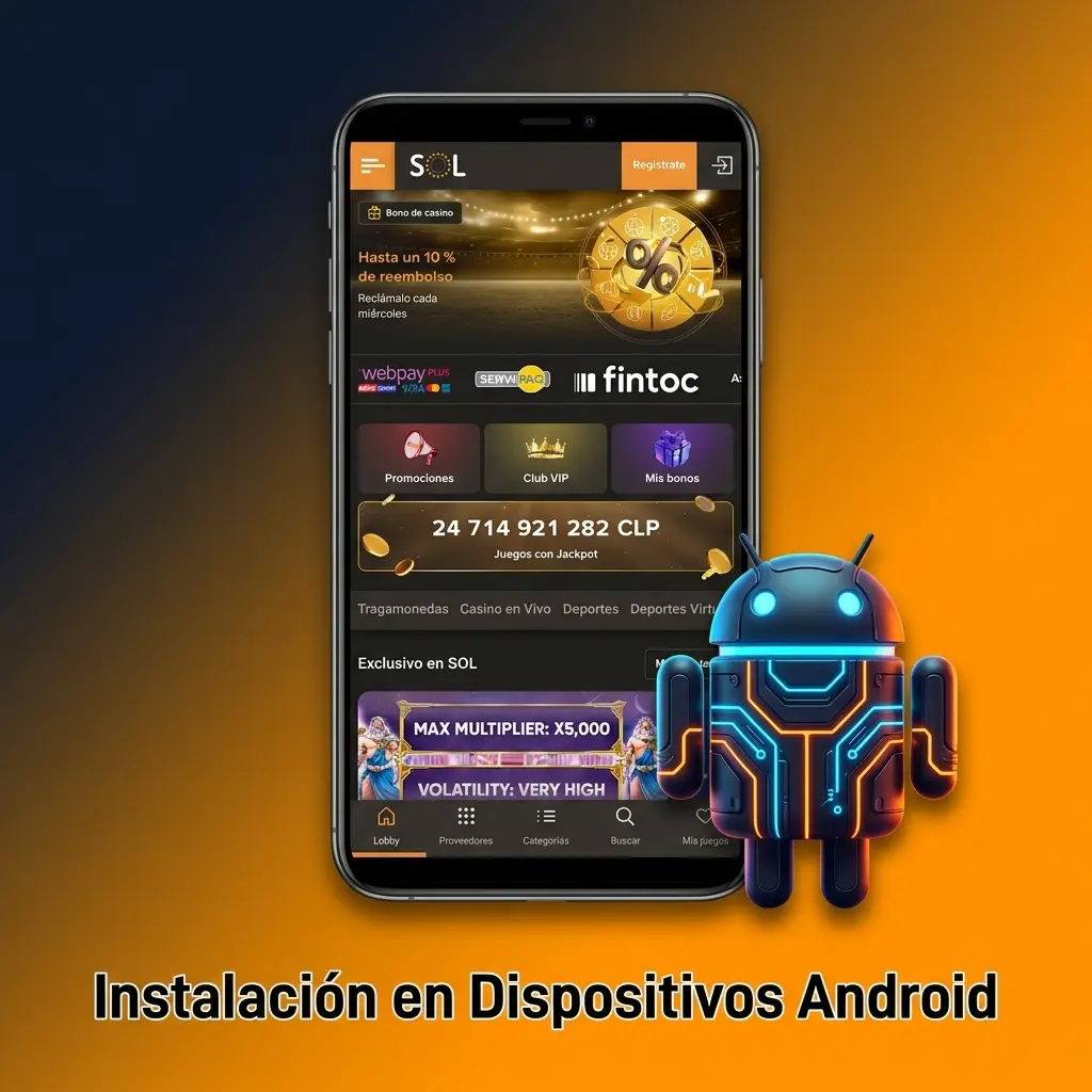 Guía paso a paso para descargar e instalar un archivo APK en dispositivos Android.