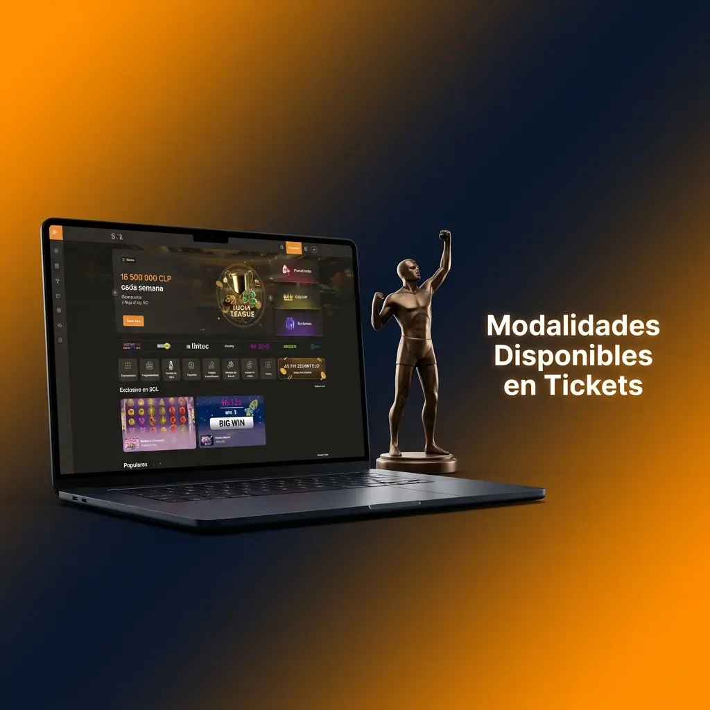 Modalidades de tickets deportivos: simple, combinado y de sistema para configurar el riesgo y ganancias potenciales.