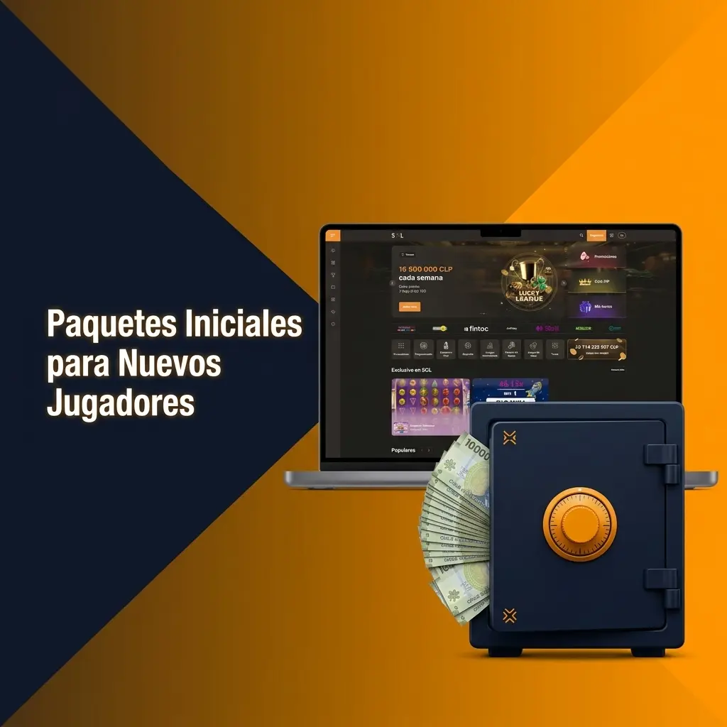 Paquetes iniciales y bonos de bienvenida de SOL Casino para nuevos jugadores de casino y deportes en Chile.